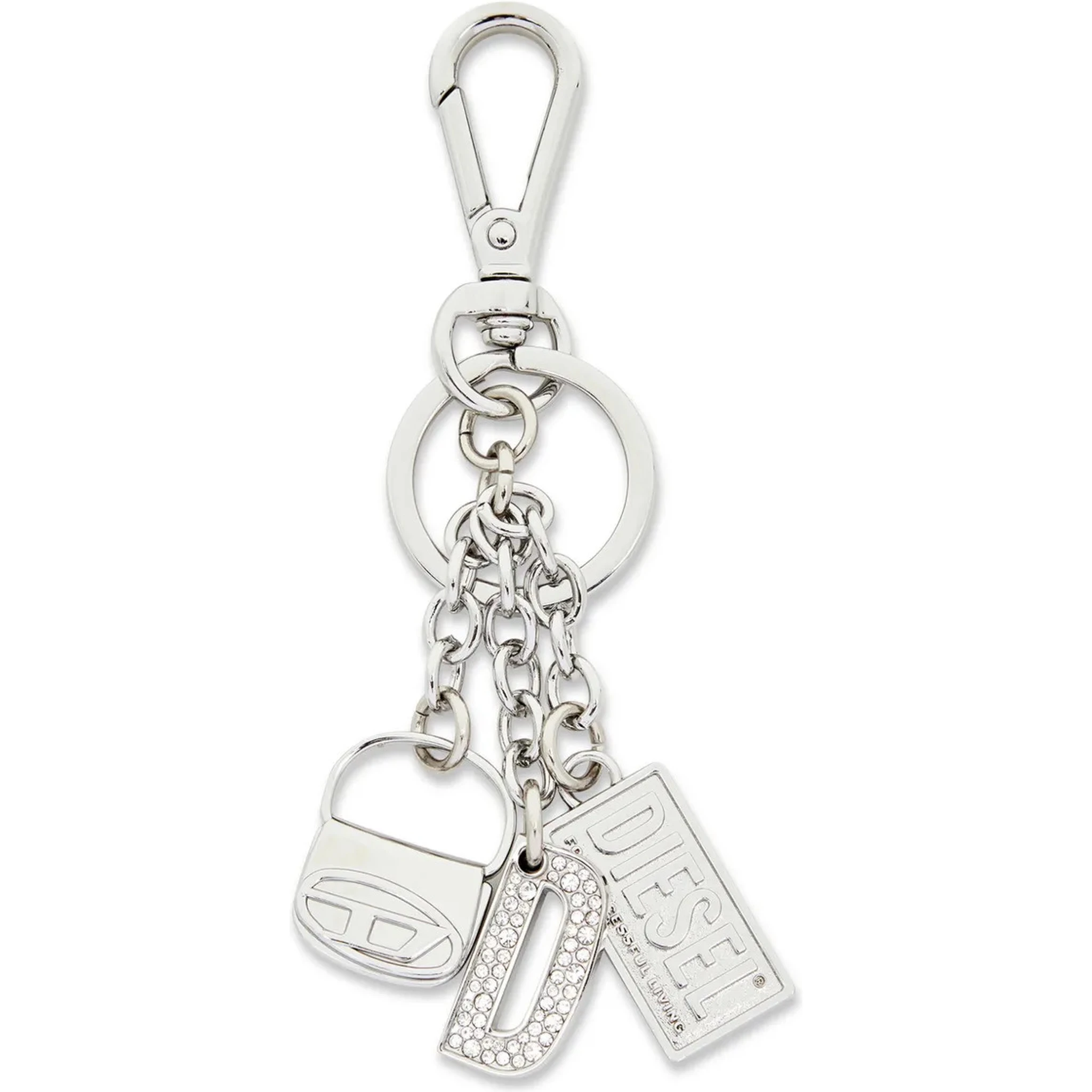 Diesel Keychains Silver