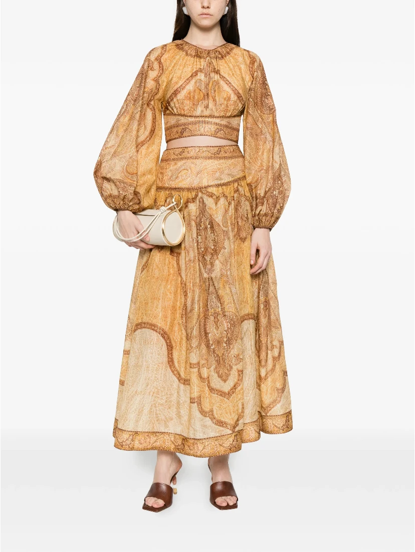 Zimmermann Skirts Yellow