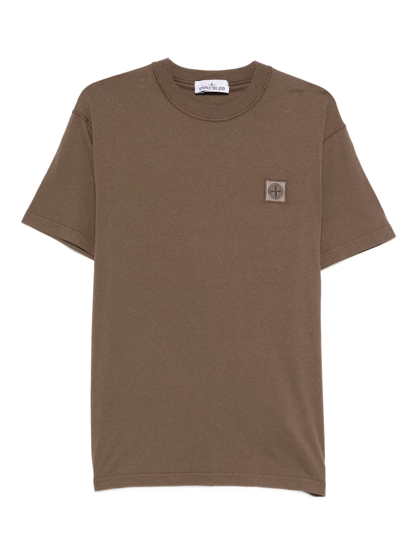 Stone Island T-shirts and Polos Brown