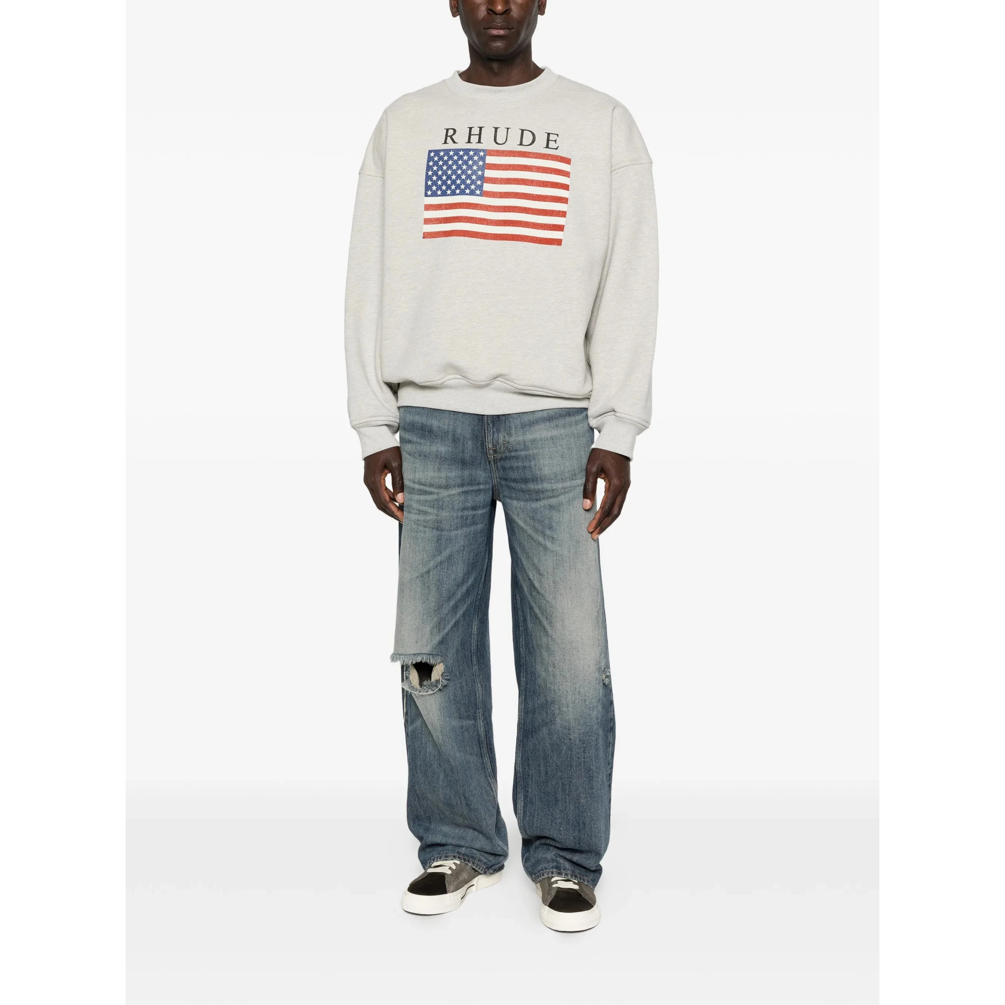 Rhude Sweaters Grey
