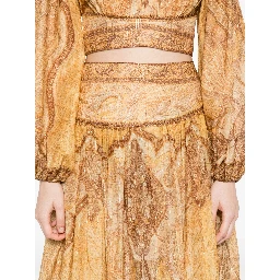 Zimmermann Skirts Yellow