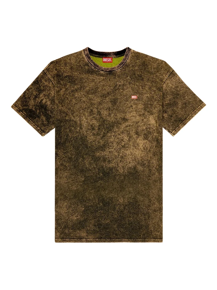 Diesel T-shirts and Polos Green