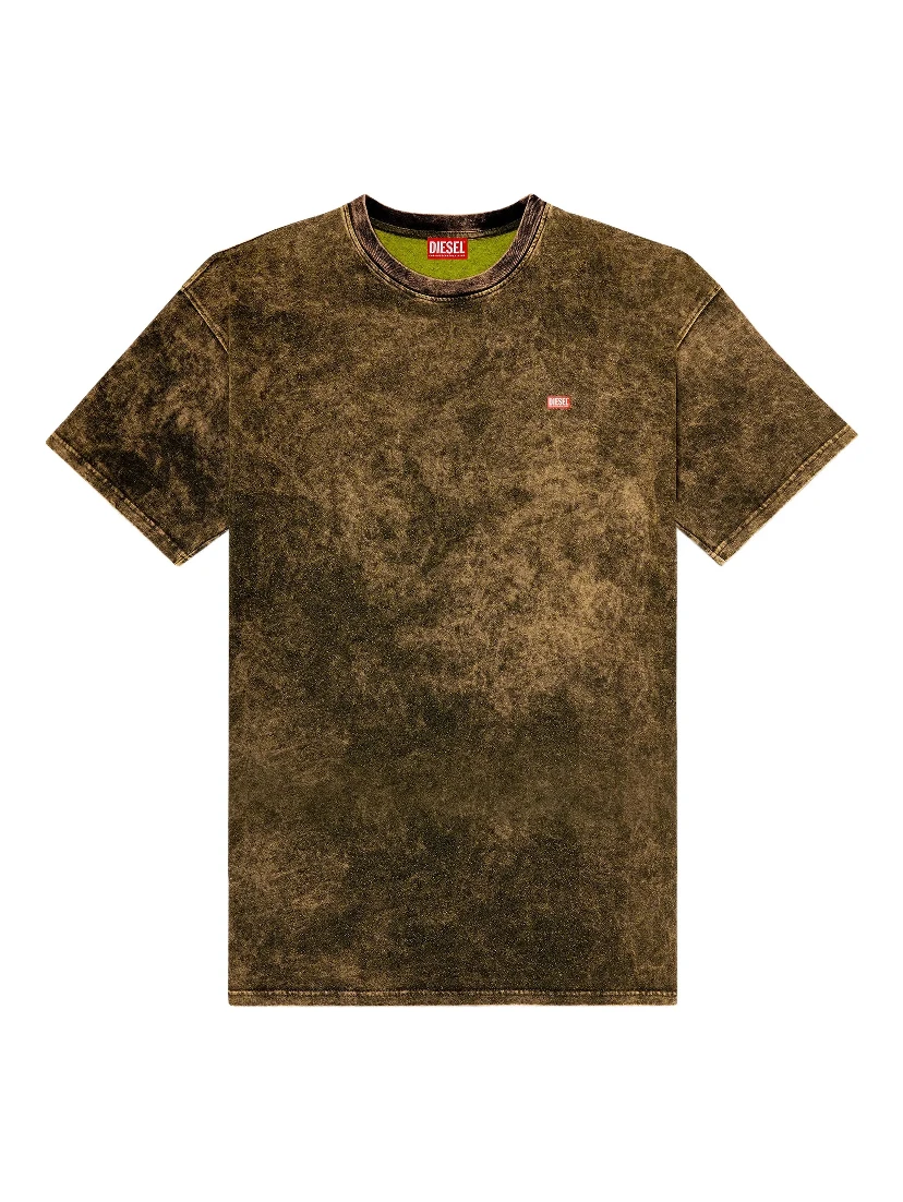Diesel T-shirts and Polos Green