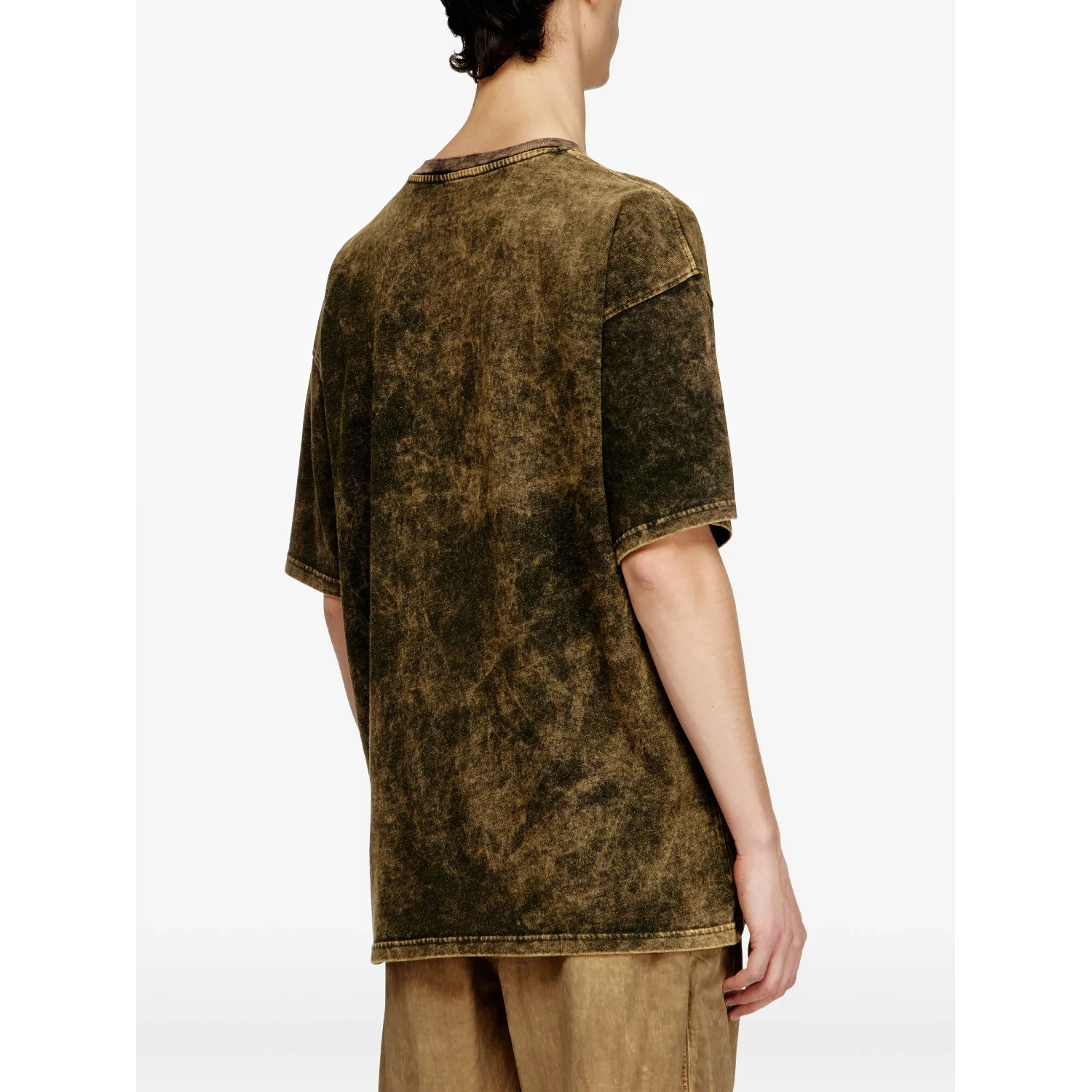 Diesel T-shirts and Polos Green