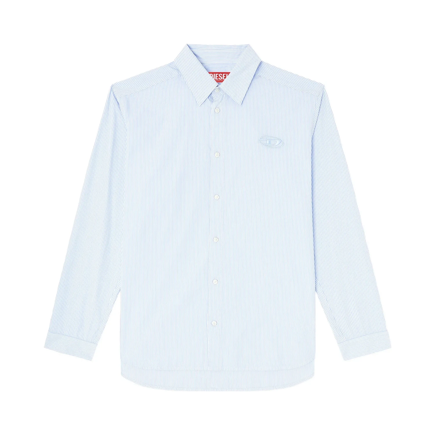 Diesel Shirts Clear Blue