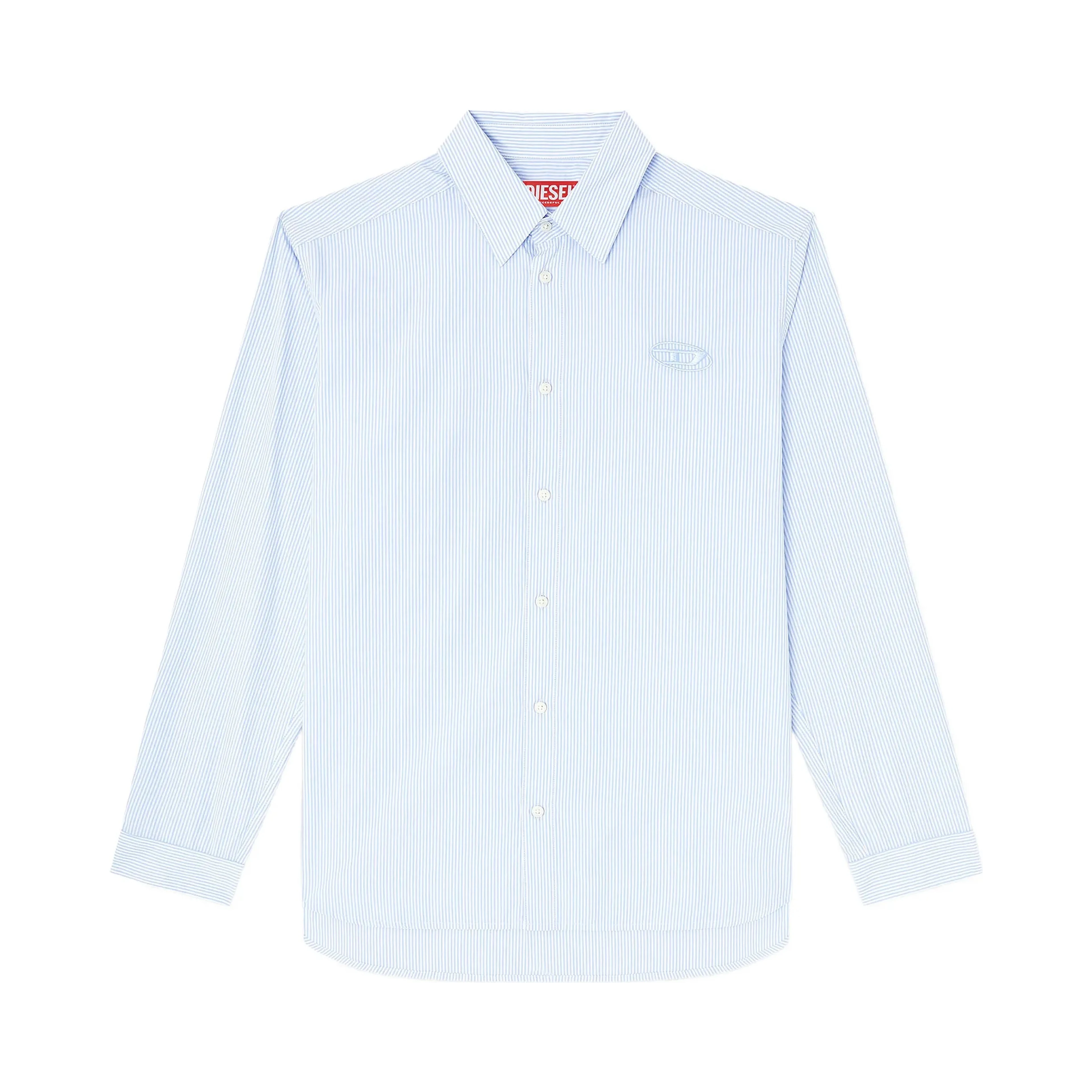 Diesel Shirts Clear Blue