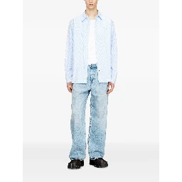 Diesel Shirts Clear Blue