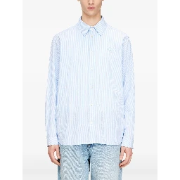 Diesel Shirts Clear Blue