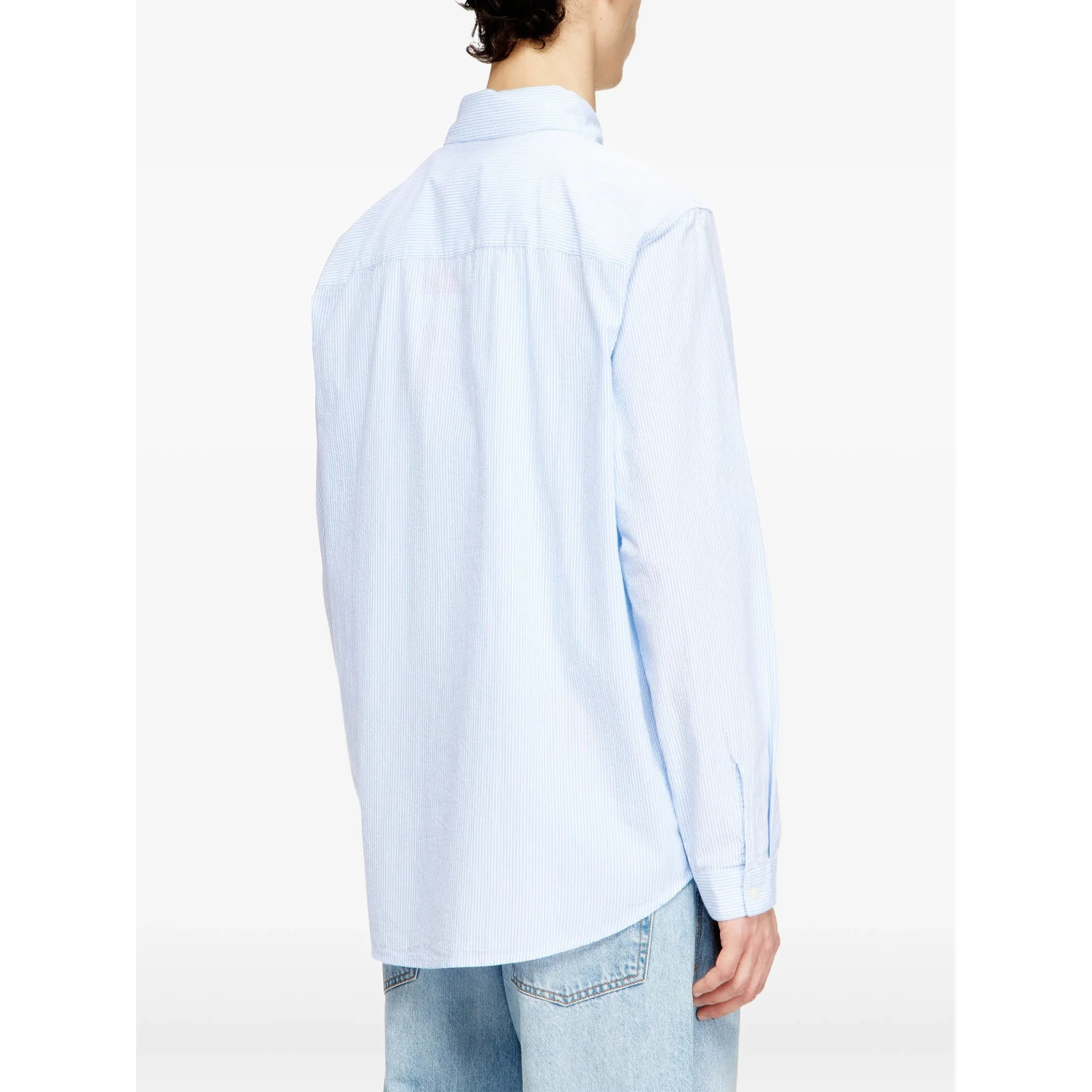 Diesel Shirts Clear Blue