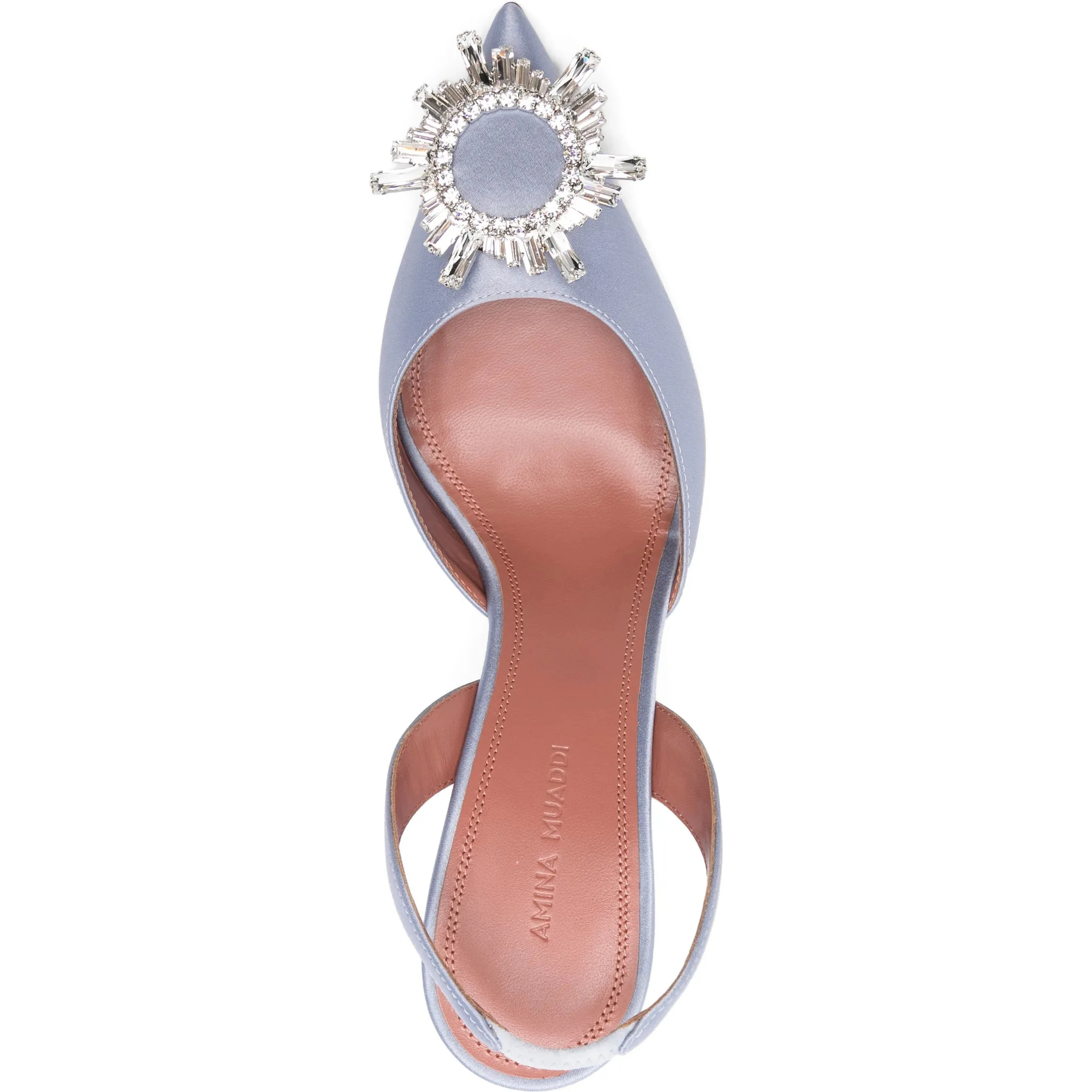 Amina Muaddi With Heel Lilac