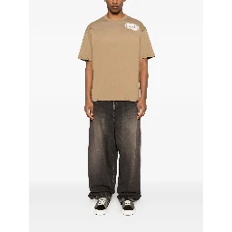Diesel T-shirts and Polos Beige