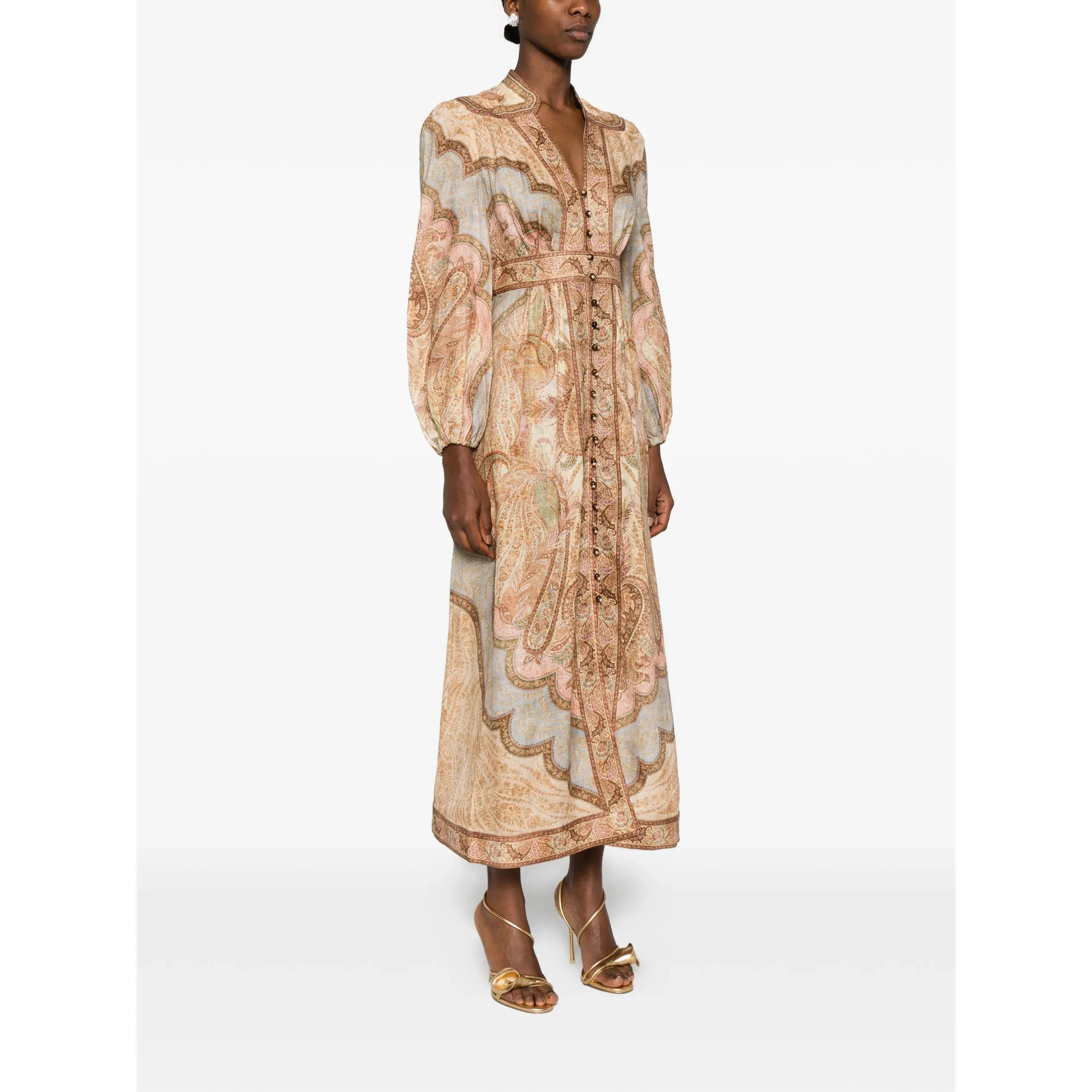 Zimmermann Dresses Brown