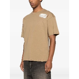 Diesel T-shirts and Polos Beige