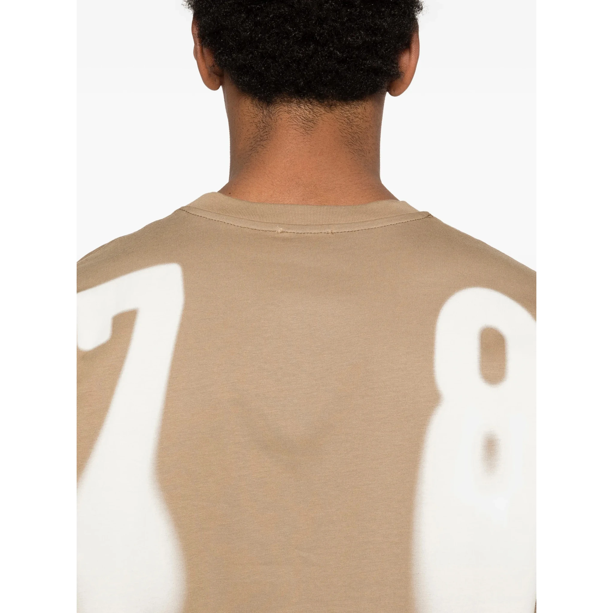 Diesel T-shirts and Polos Beige