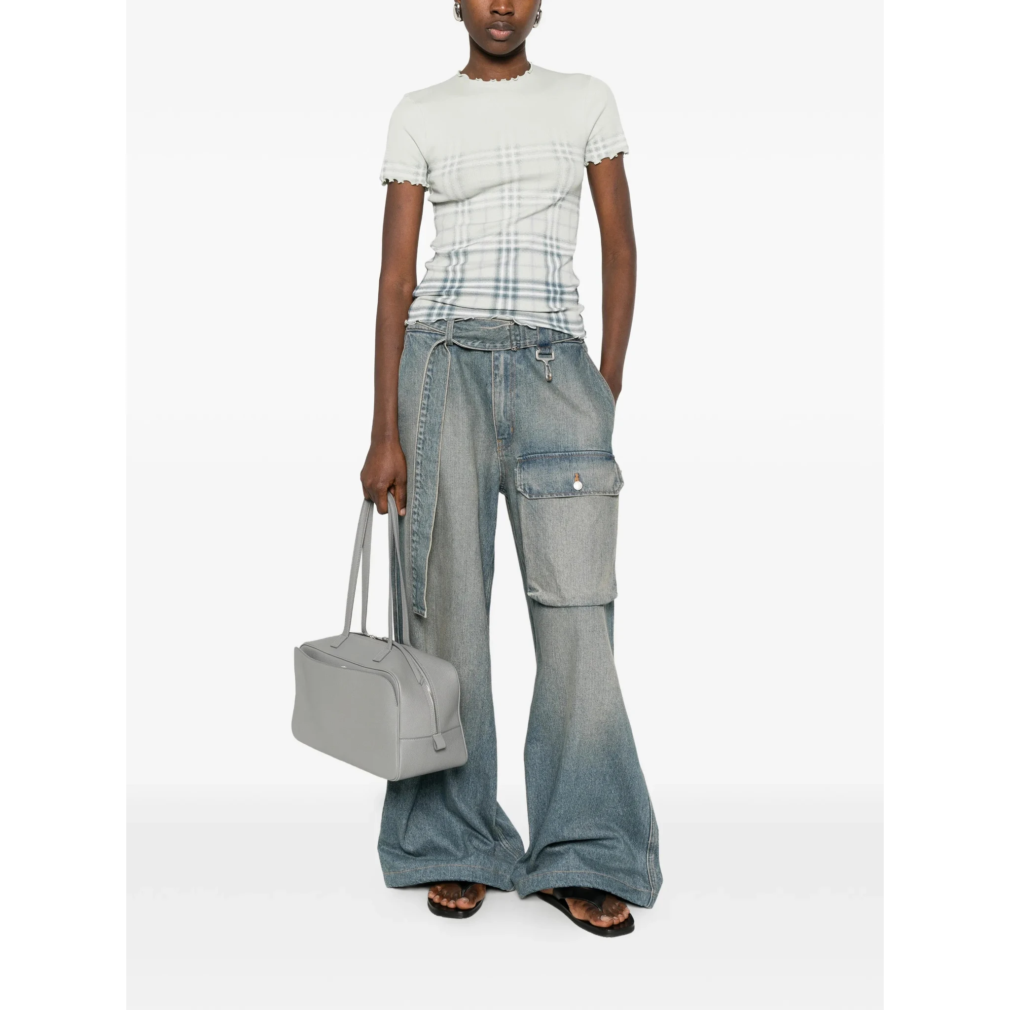 Burberry T-shirts and Polos Green