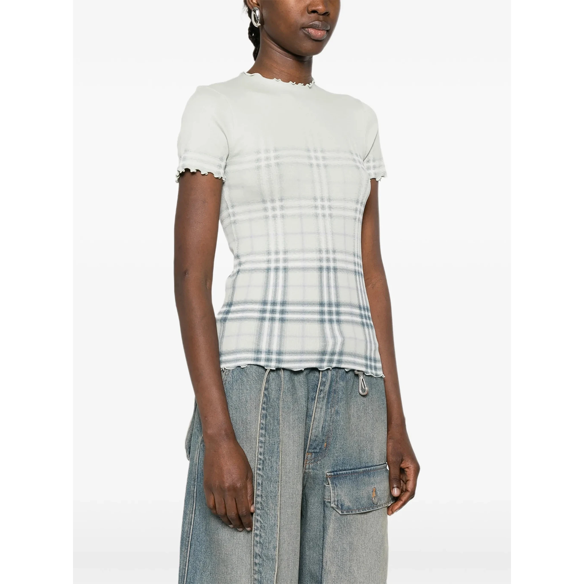 Burberry T-shirts and Polos Green