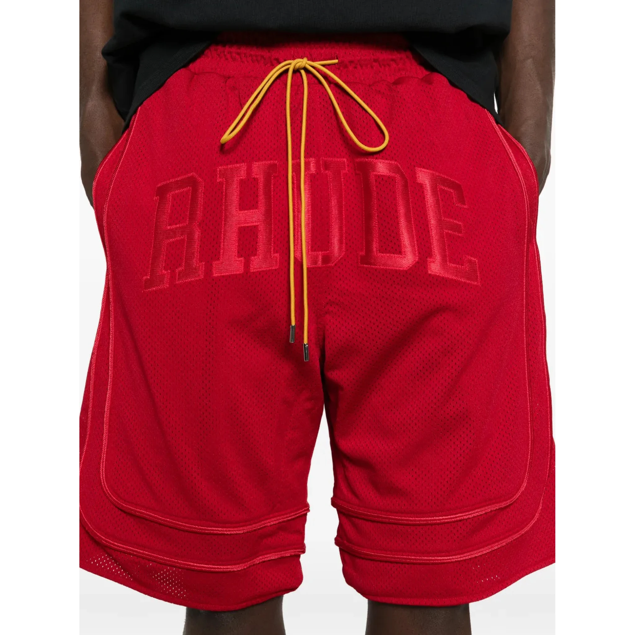 Rhude Shorts Red