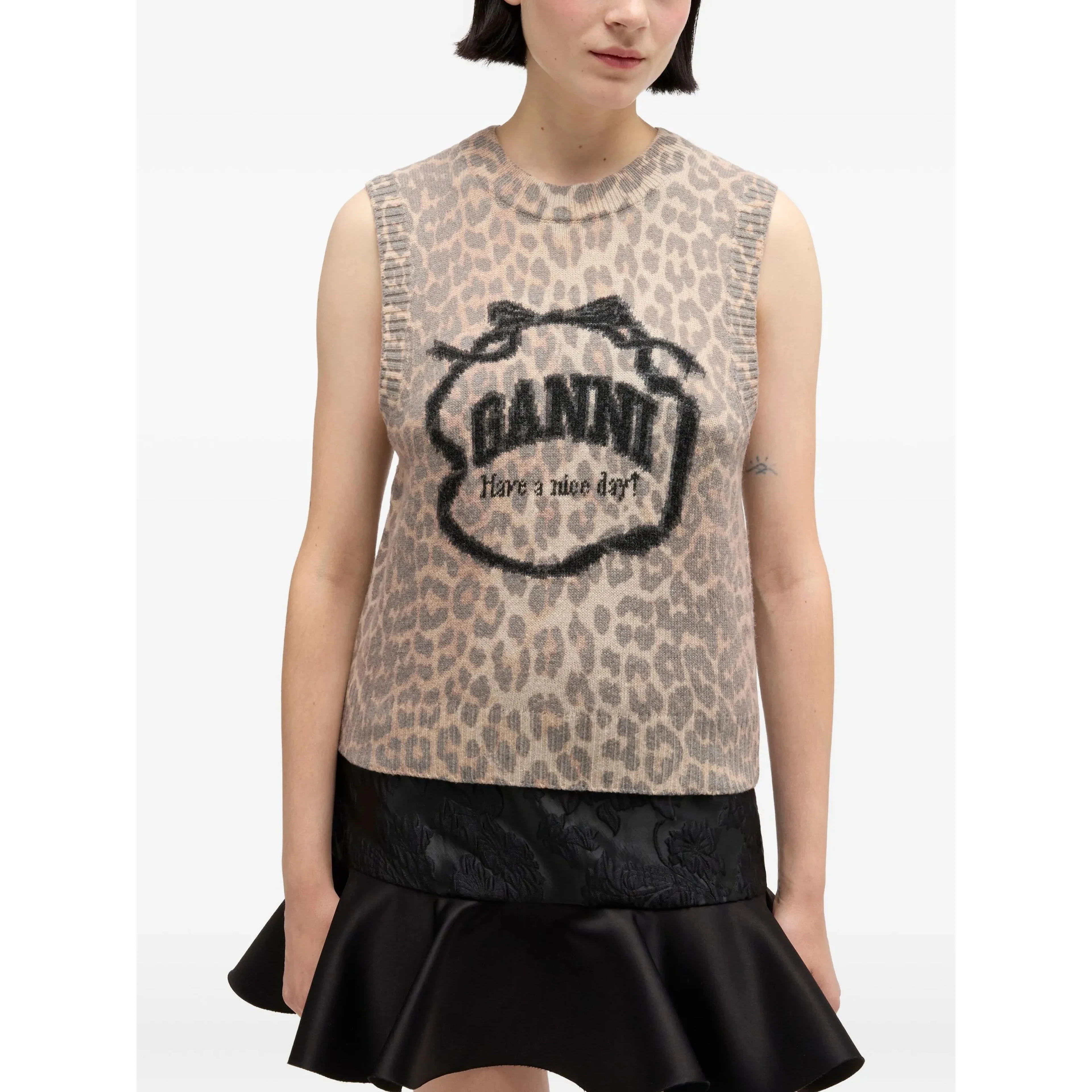 GANNI Jackets Beige