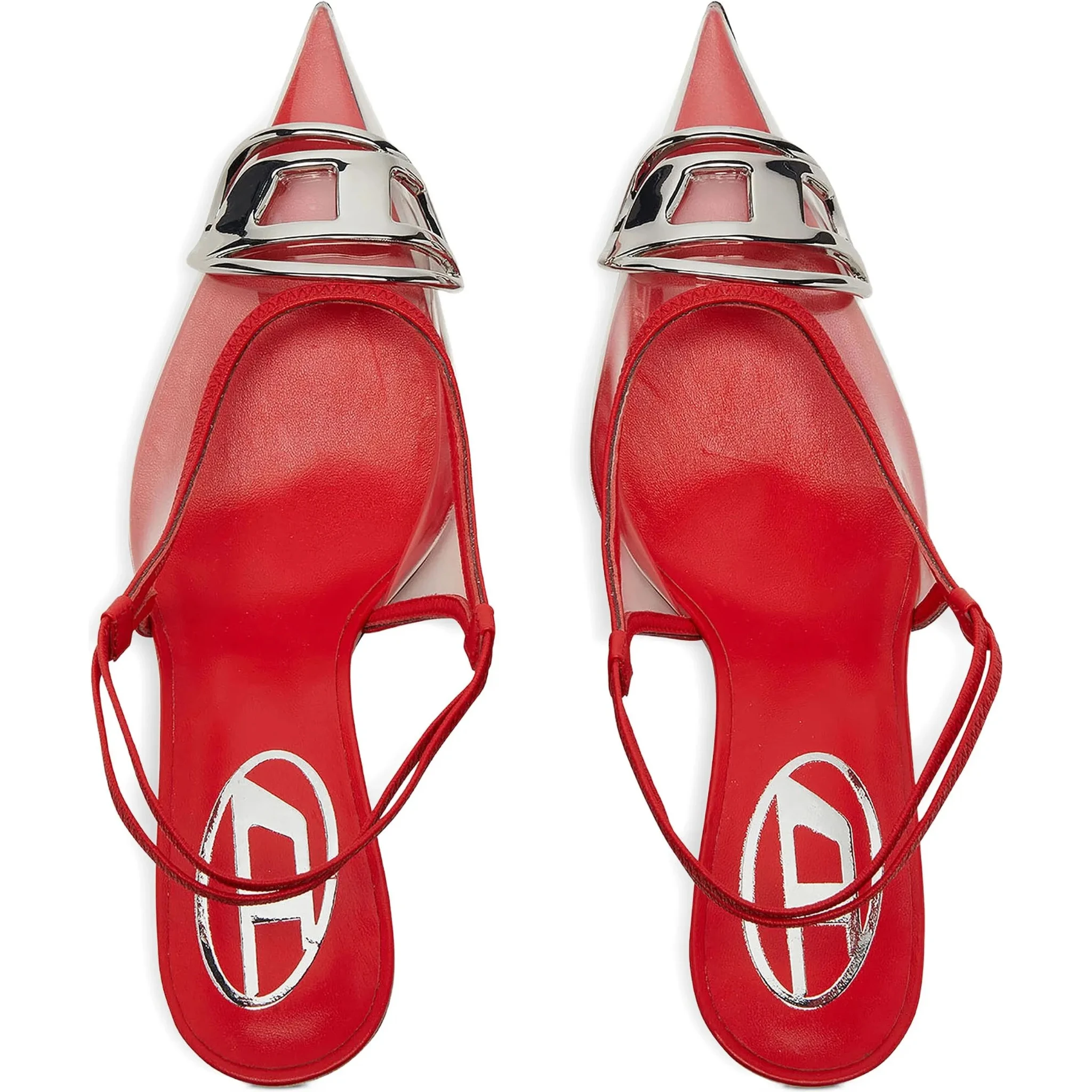 Diesel With Heel Red
