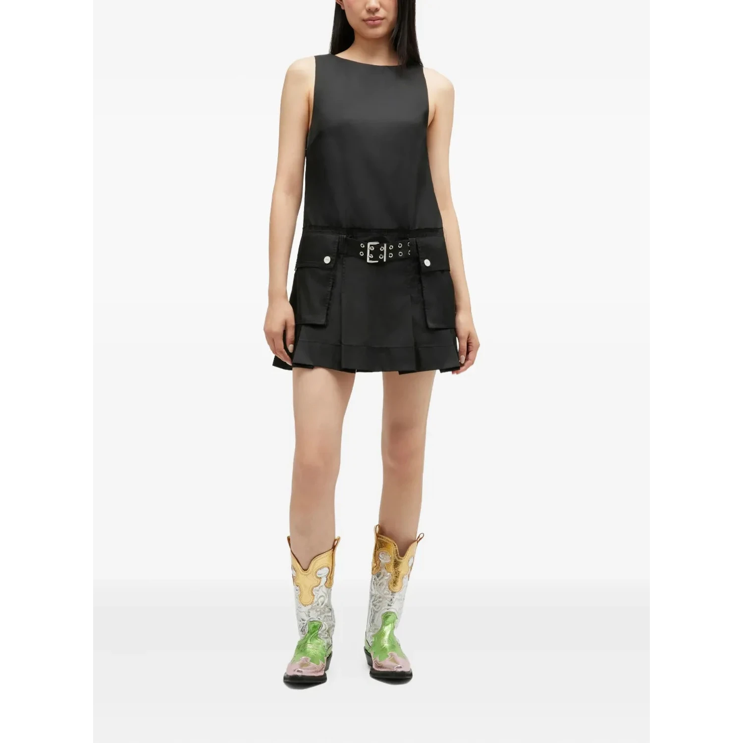 GANNI Dresses Black