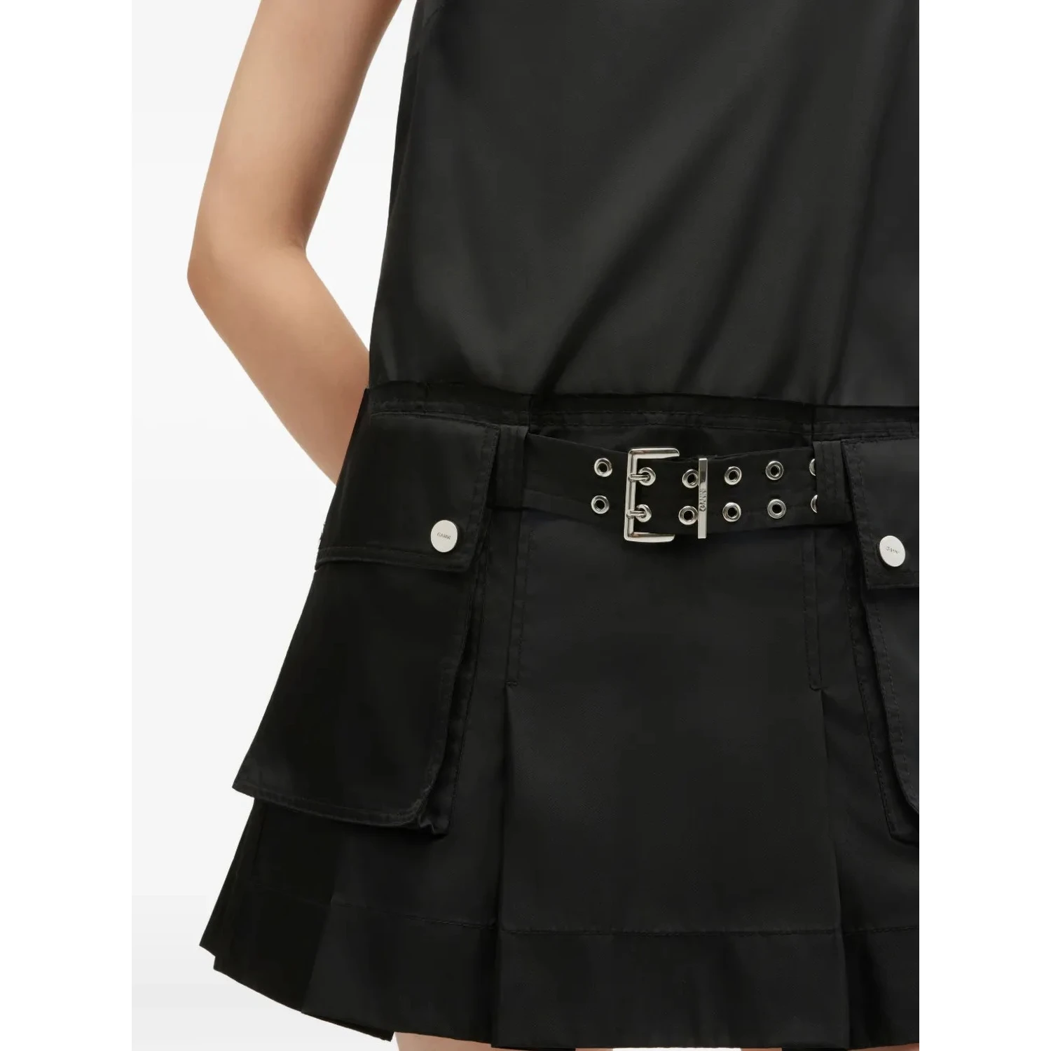 GANNI Dresses Black