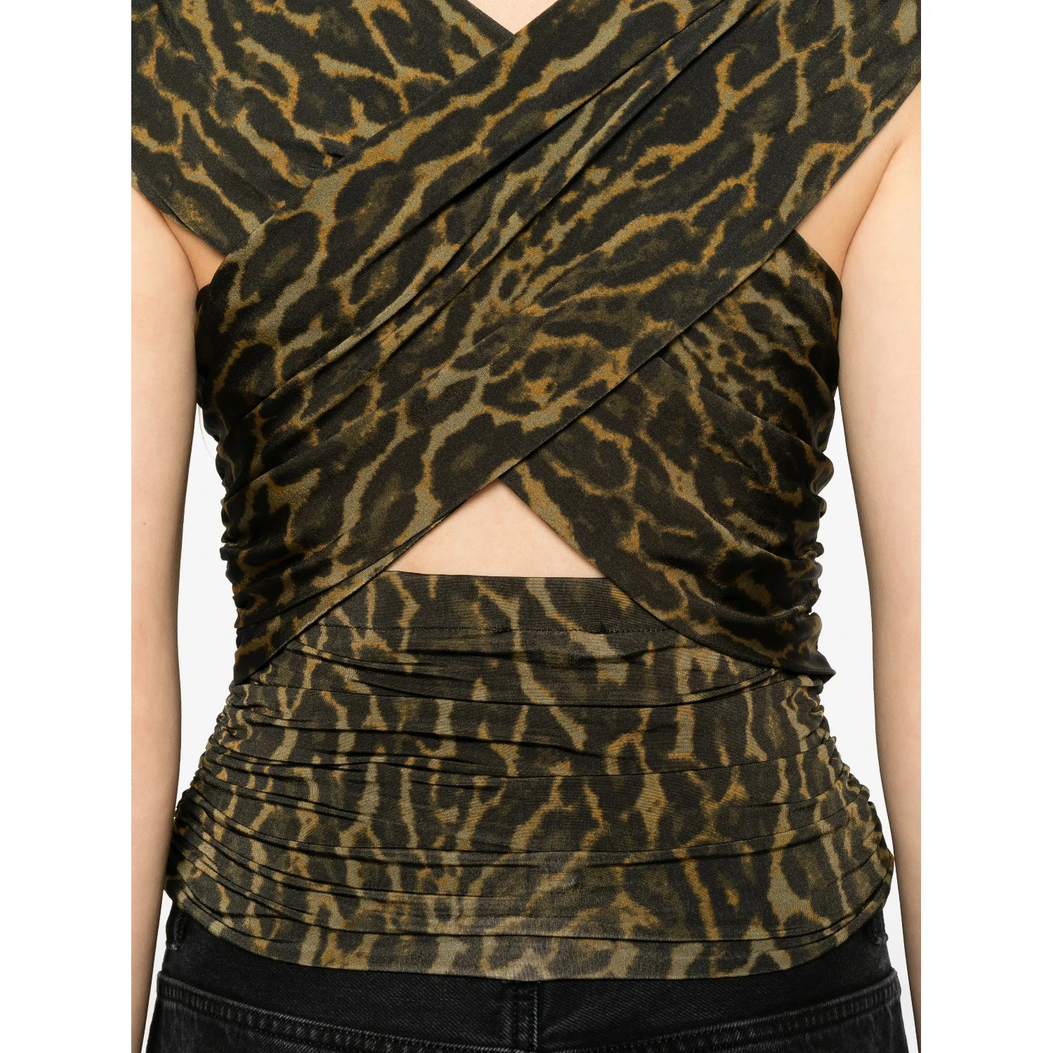 GANNI Shirts Green