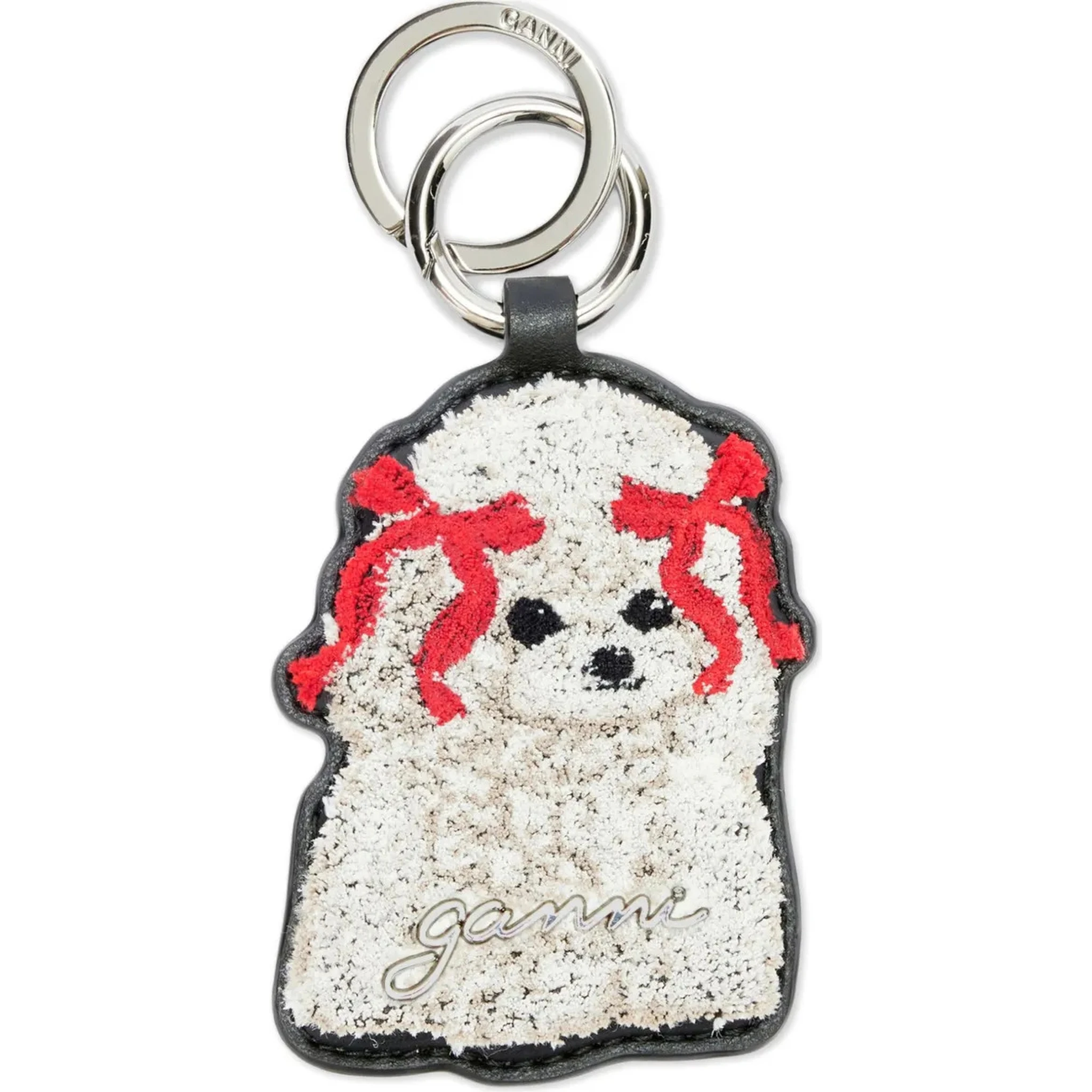 GANNI Keychains Black