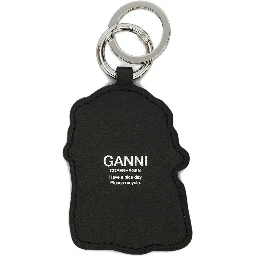 GANNI Keychains Black