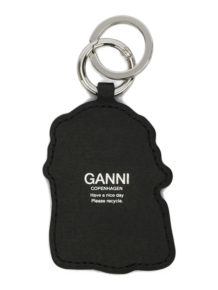 GANNI Keychains Black alternative