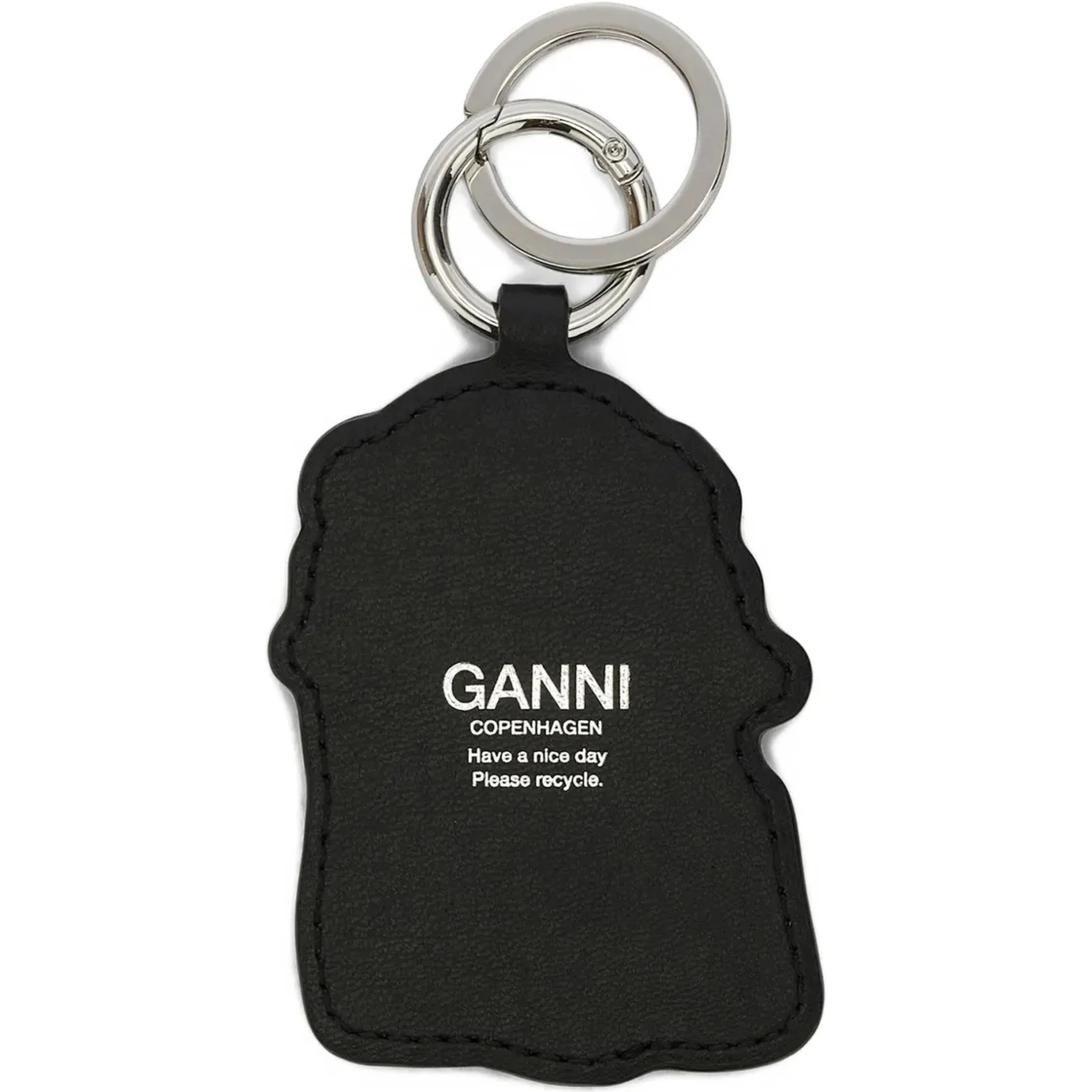GANNI Keychains Black