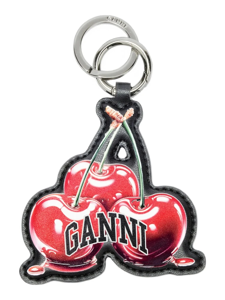 GANNI Keychains Black