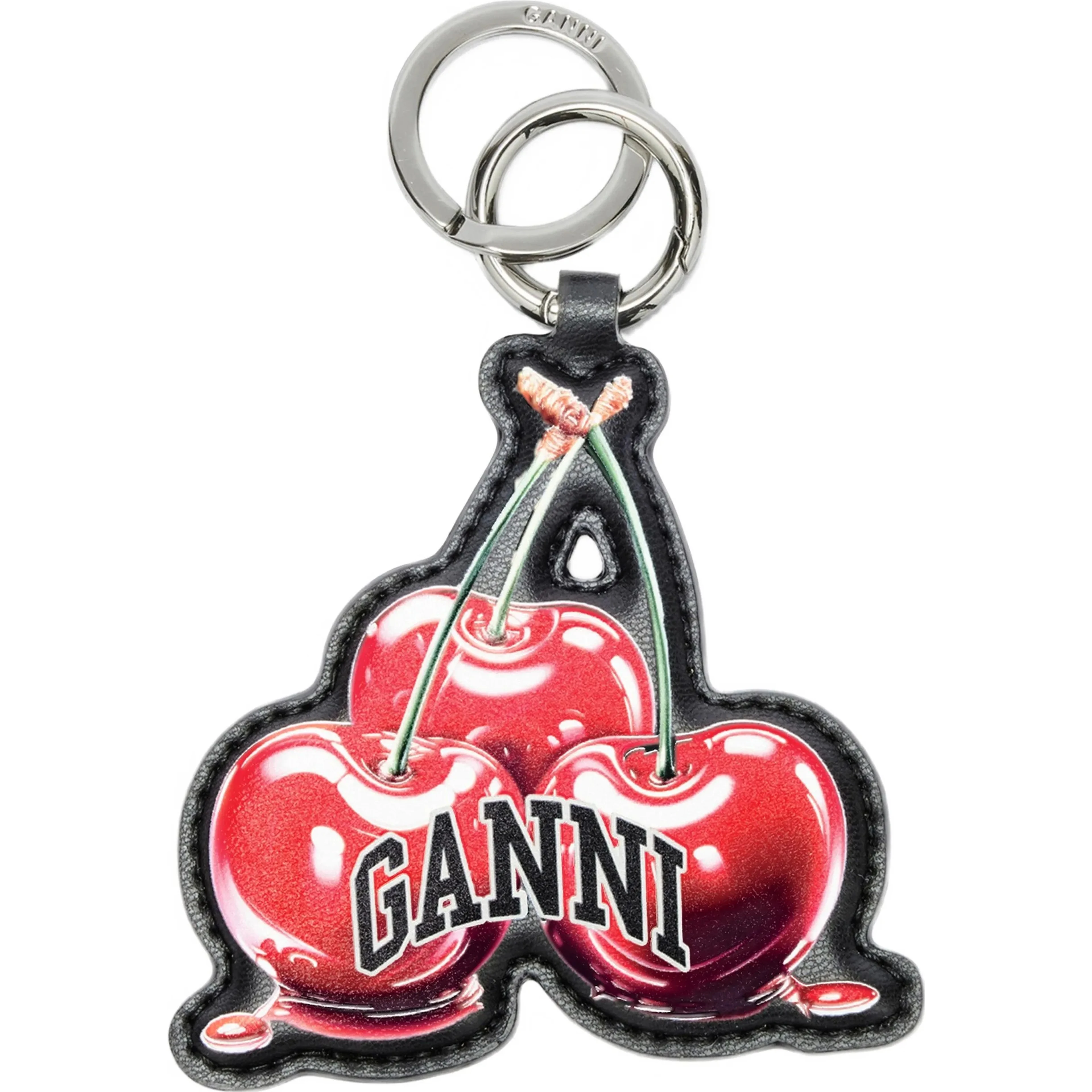 GANNI Keychains Black