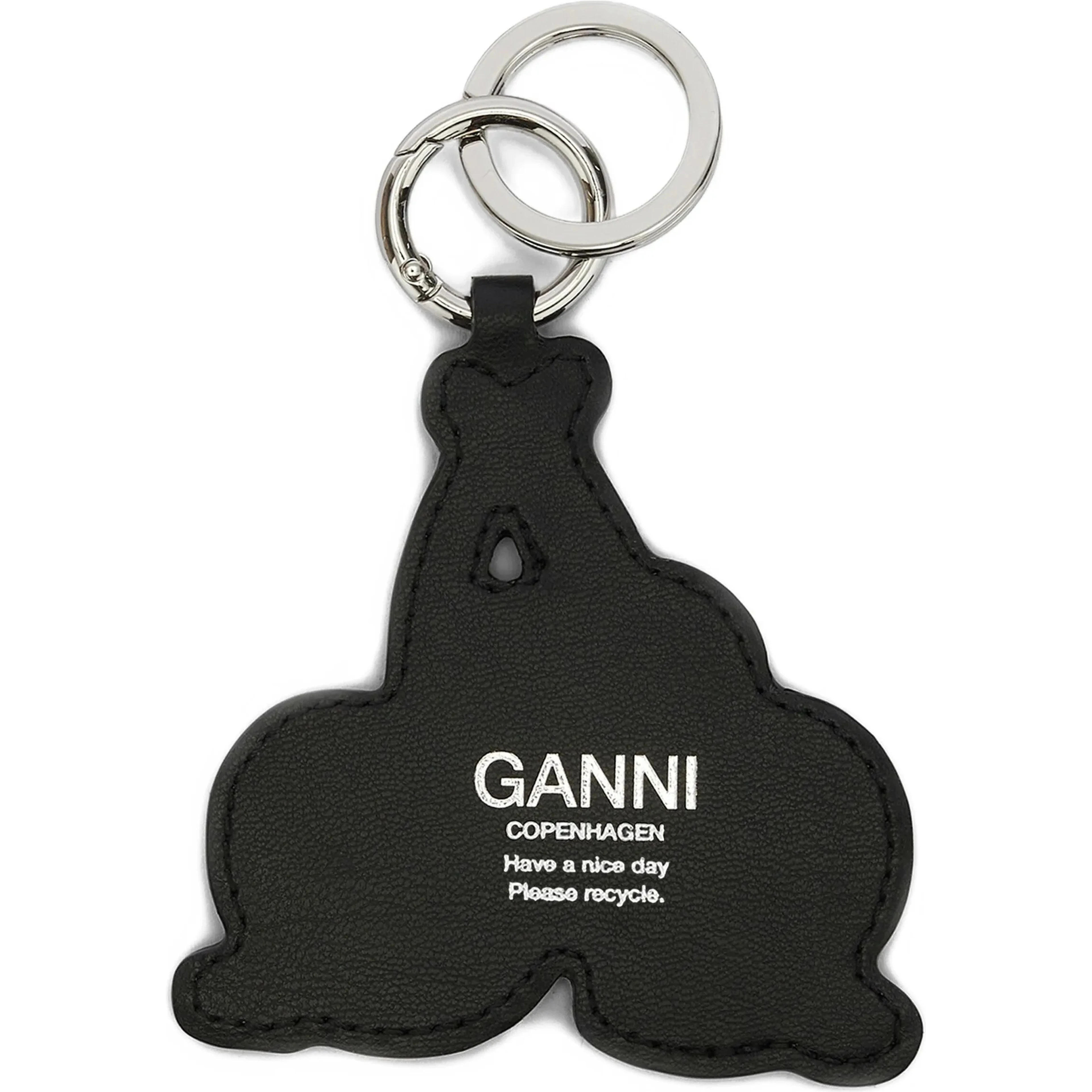 GANNI Keychains Black