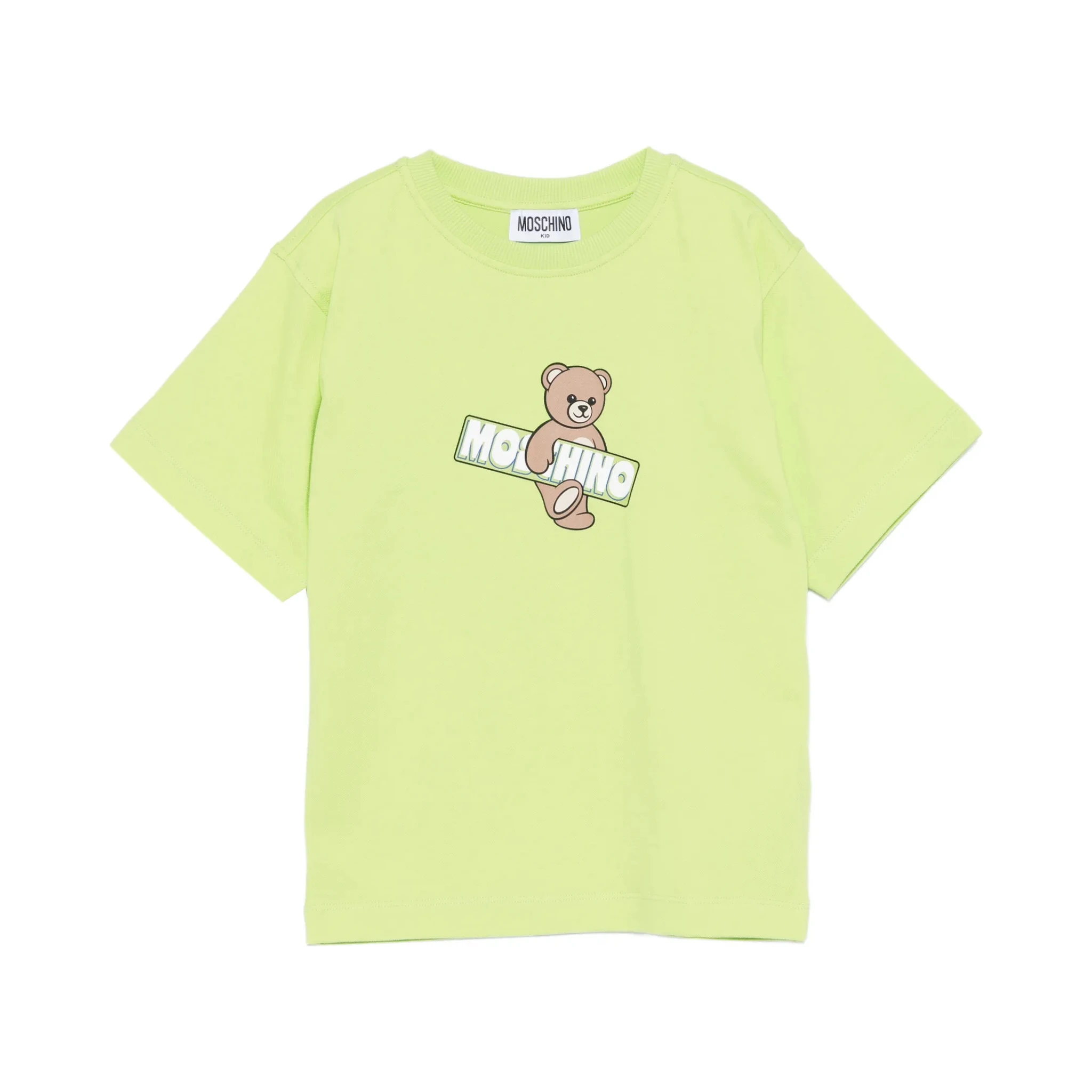 MOSCHINO KIDS T-shirts and Polos Green