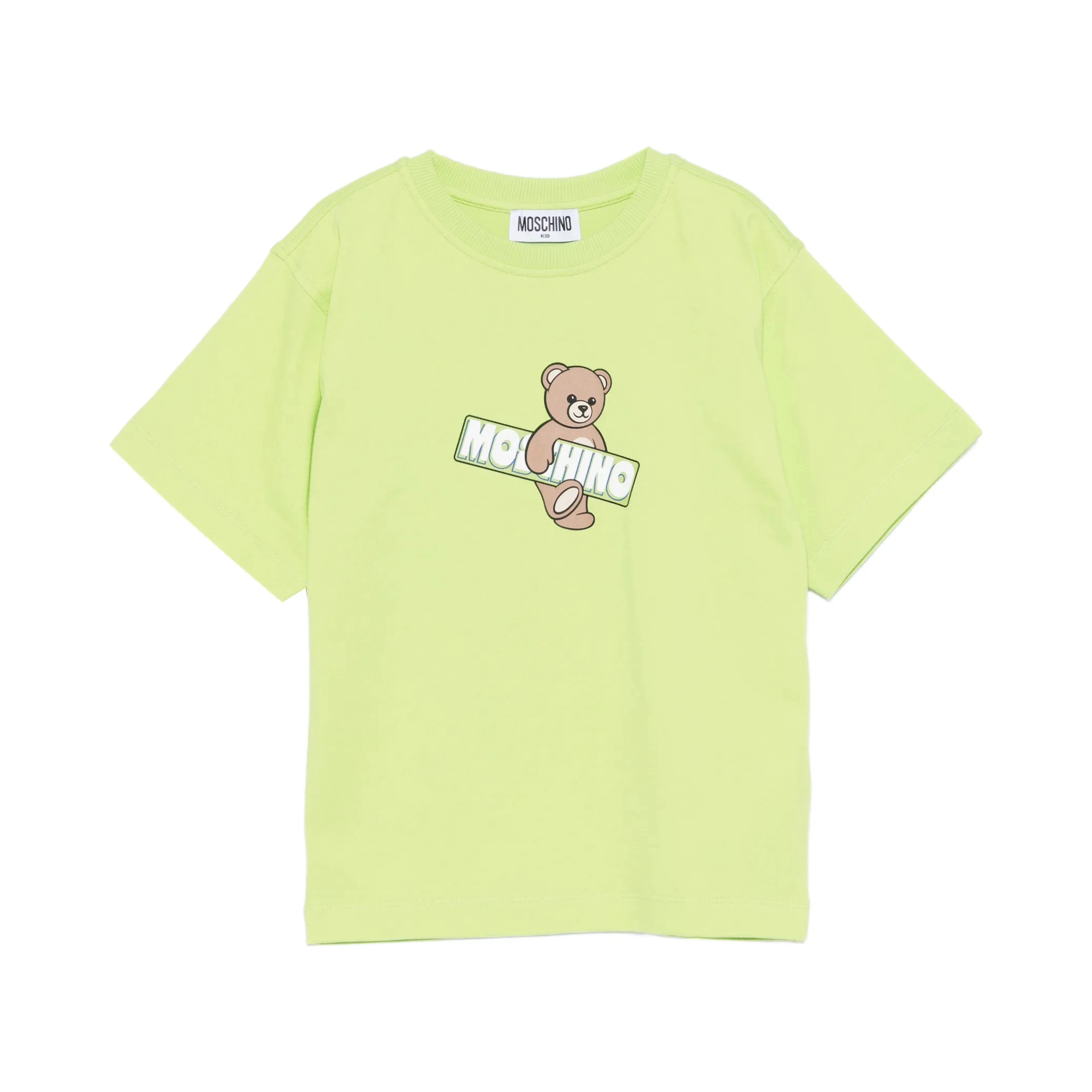 MOSCHINO KIDS T-shirts and Polos Green
