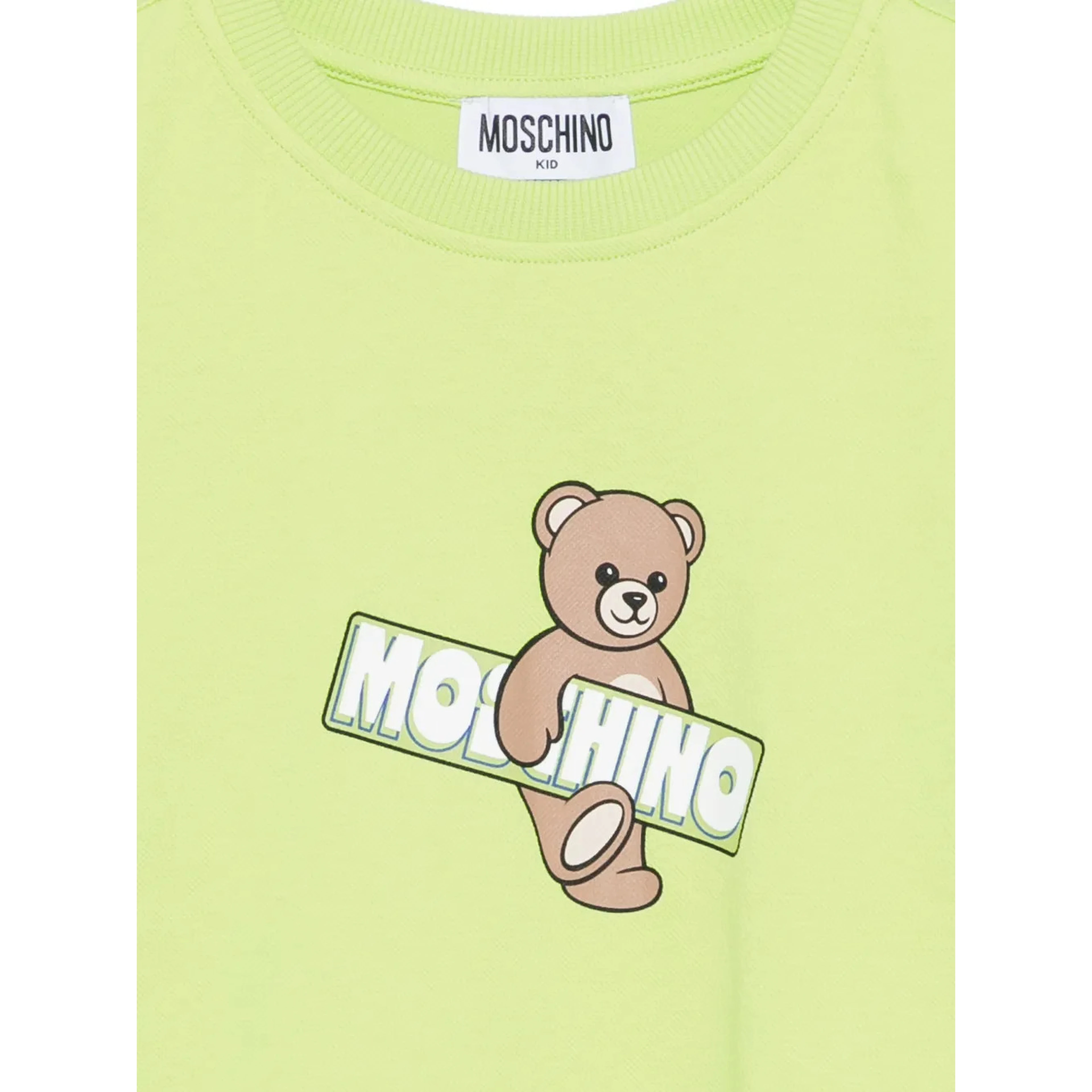 MOSCHINO KIDS T-shirts and Polos Green
