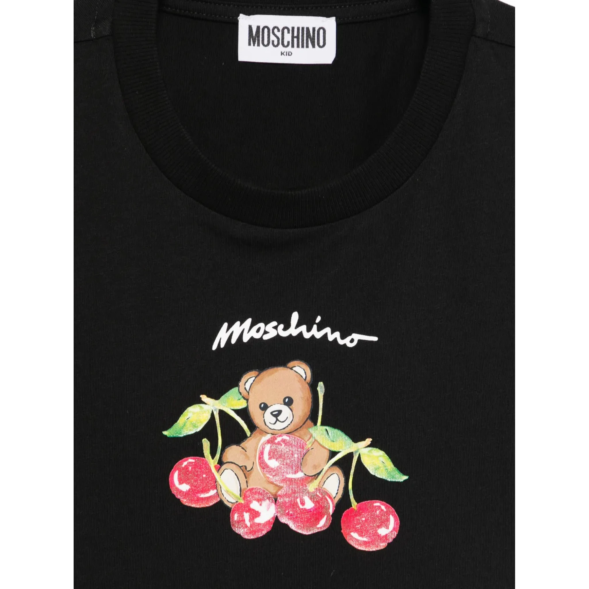 MOSCHINO KIDS T-shirts and Polos Black