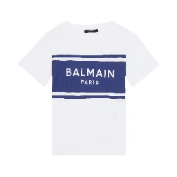 Balmain T-shirts and Polos White