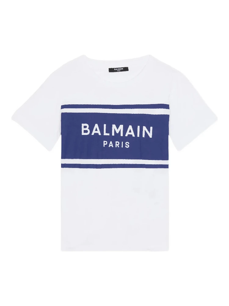 Balmain T-shirts and Polos White