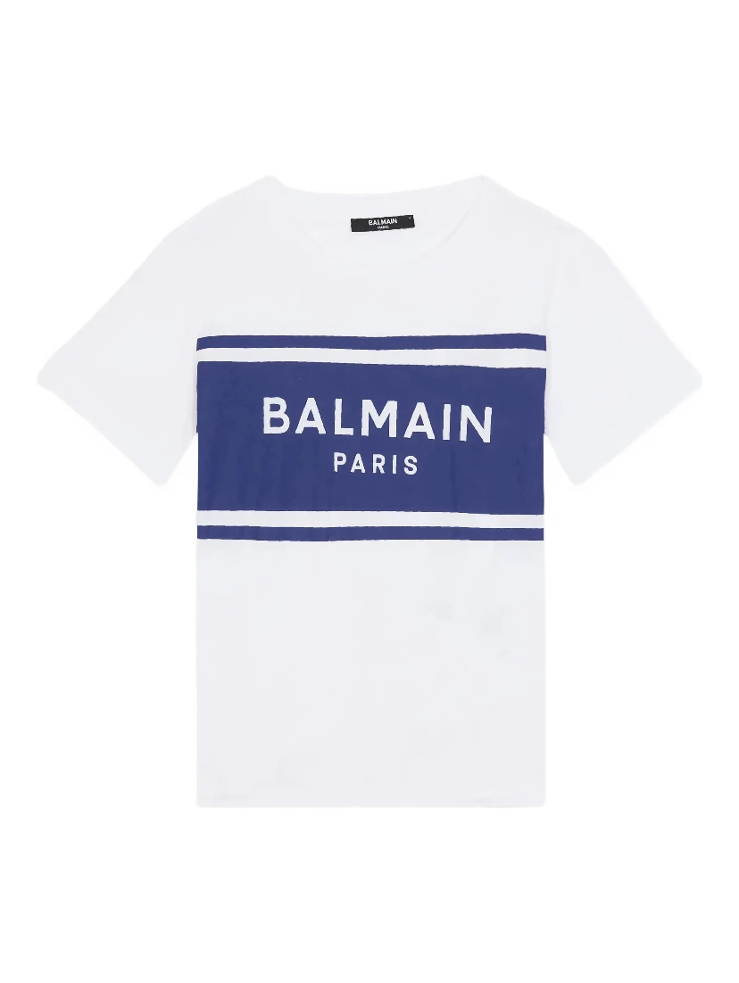 Balmain T-shirts and Polos White
