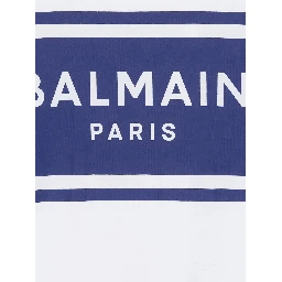 Balmain T-shirts and Polos White