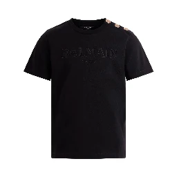 Balmain T-shirts and Polos Black