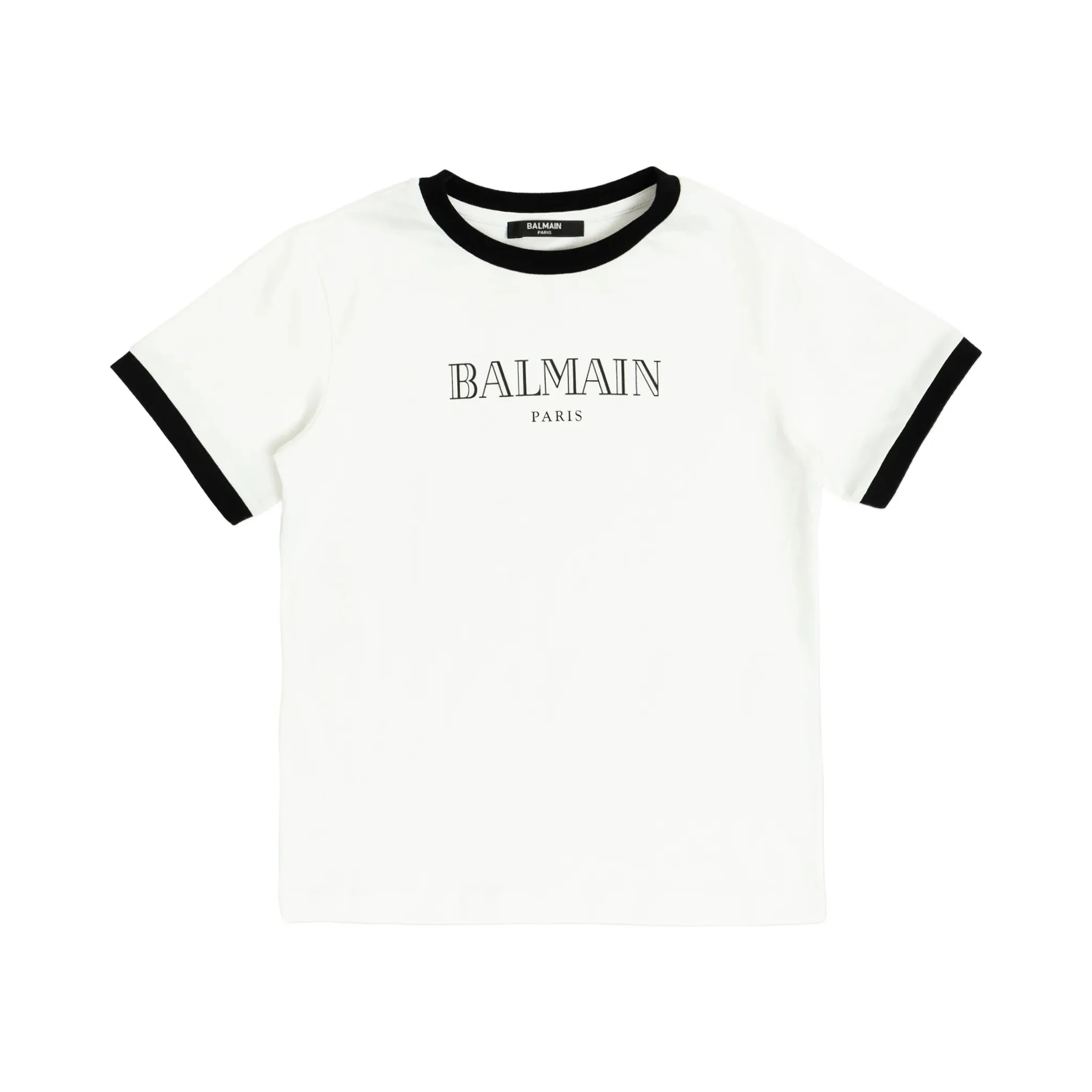 Balmain T-shirts and Polos White