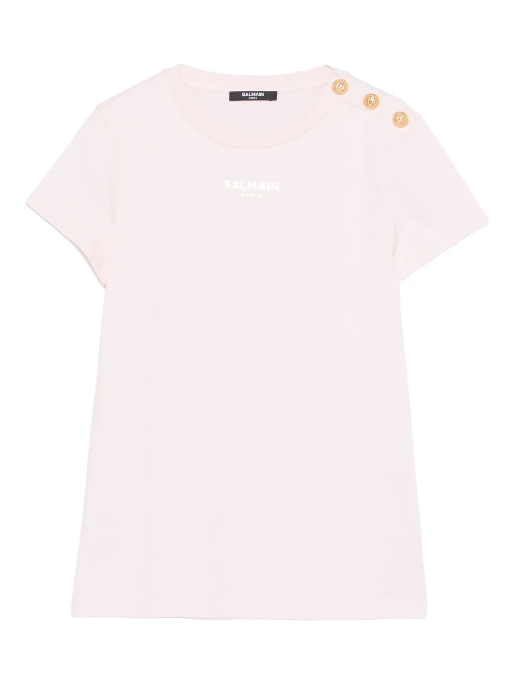 Balmain T-shirts and Polos Pink