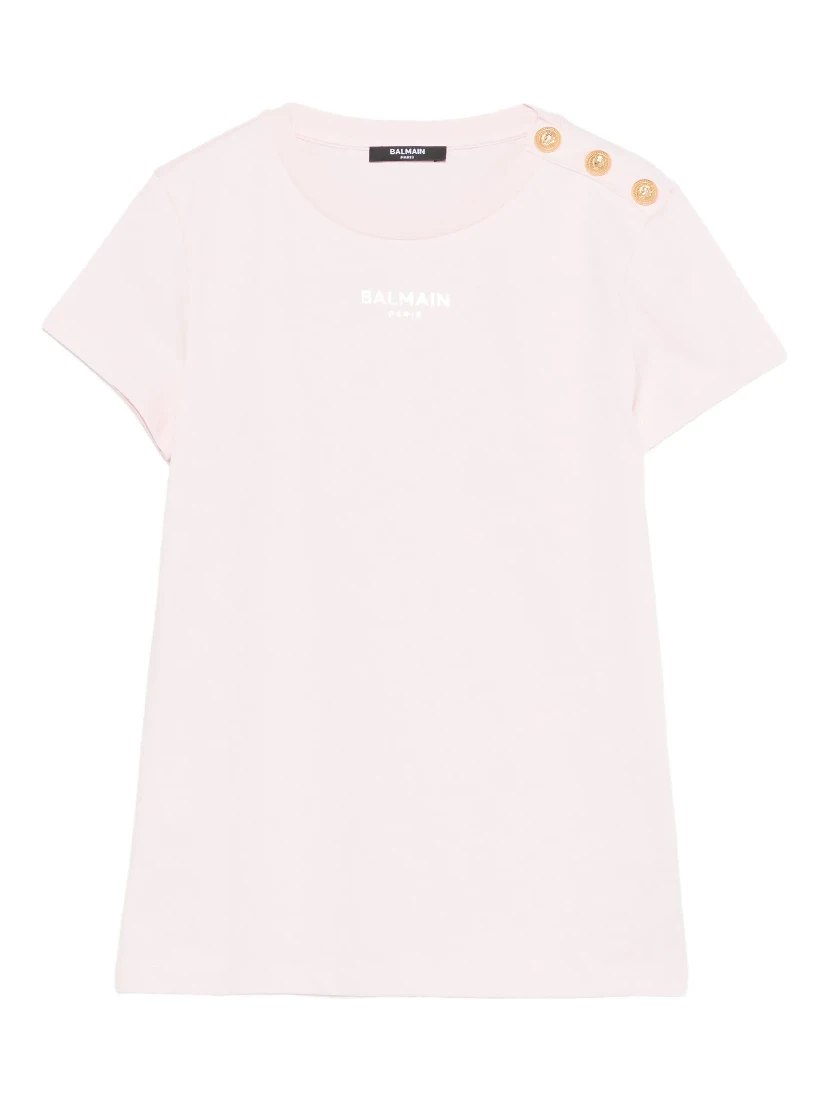 Balmain T-shirts and Polos Pink