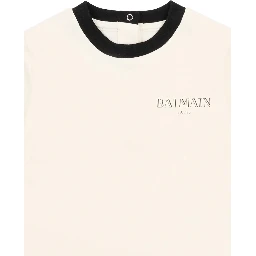 Balmain T-shirts and Polos White