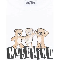 MOSCHINO KIDS T-shirts and Polos White