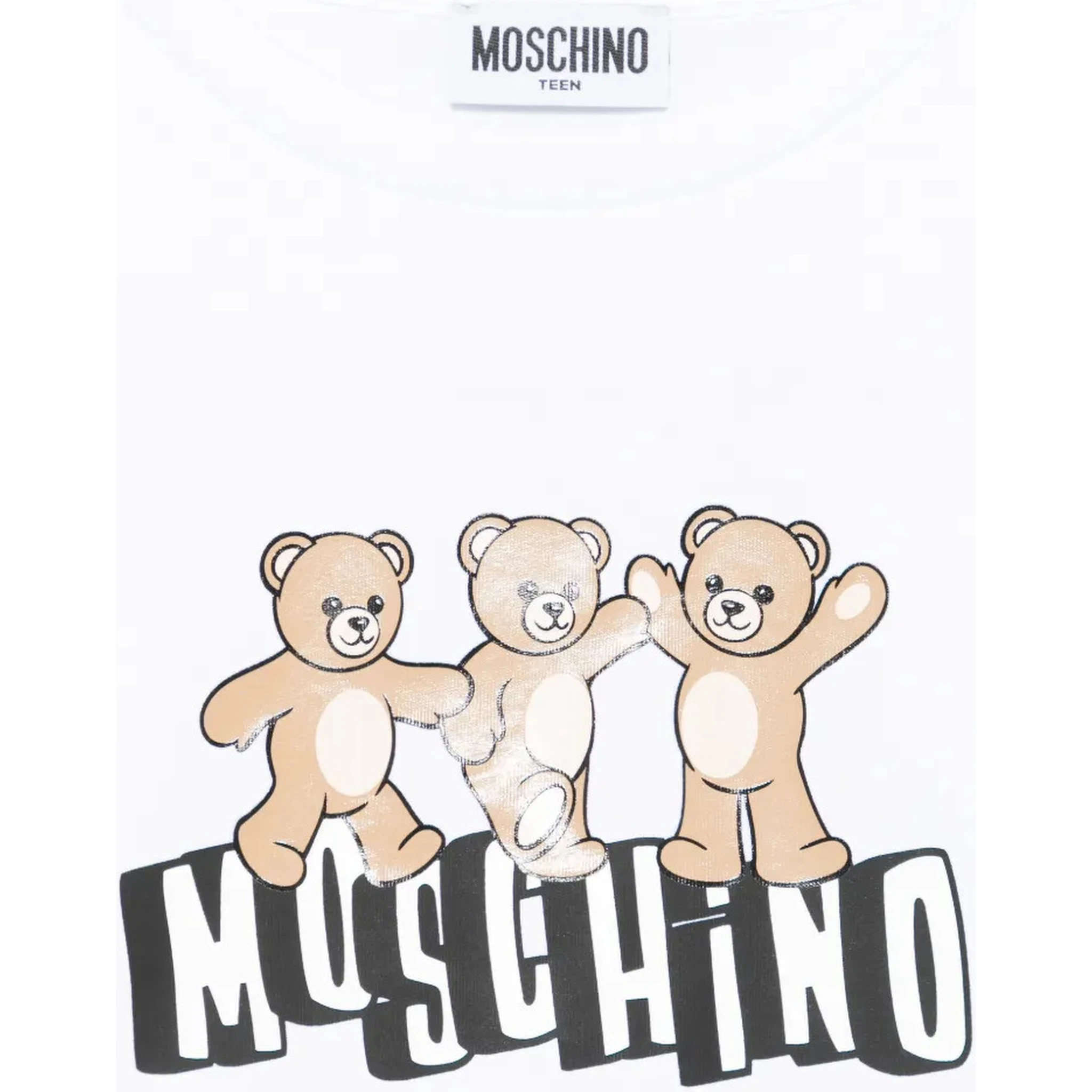 MOSCHINO KIDS T-shirts and Polos White