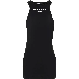 Balmain Dresses Black