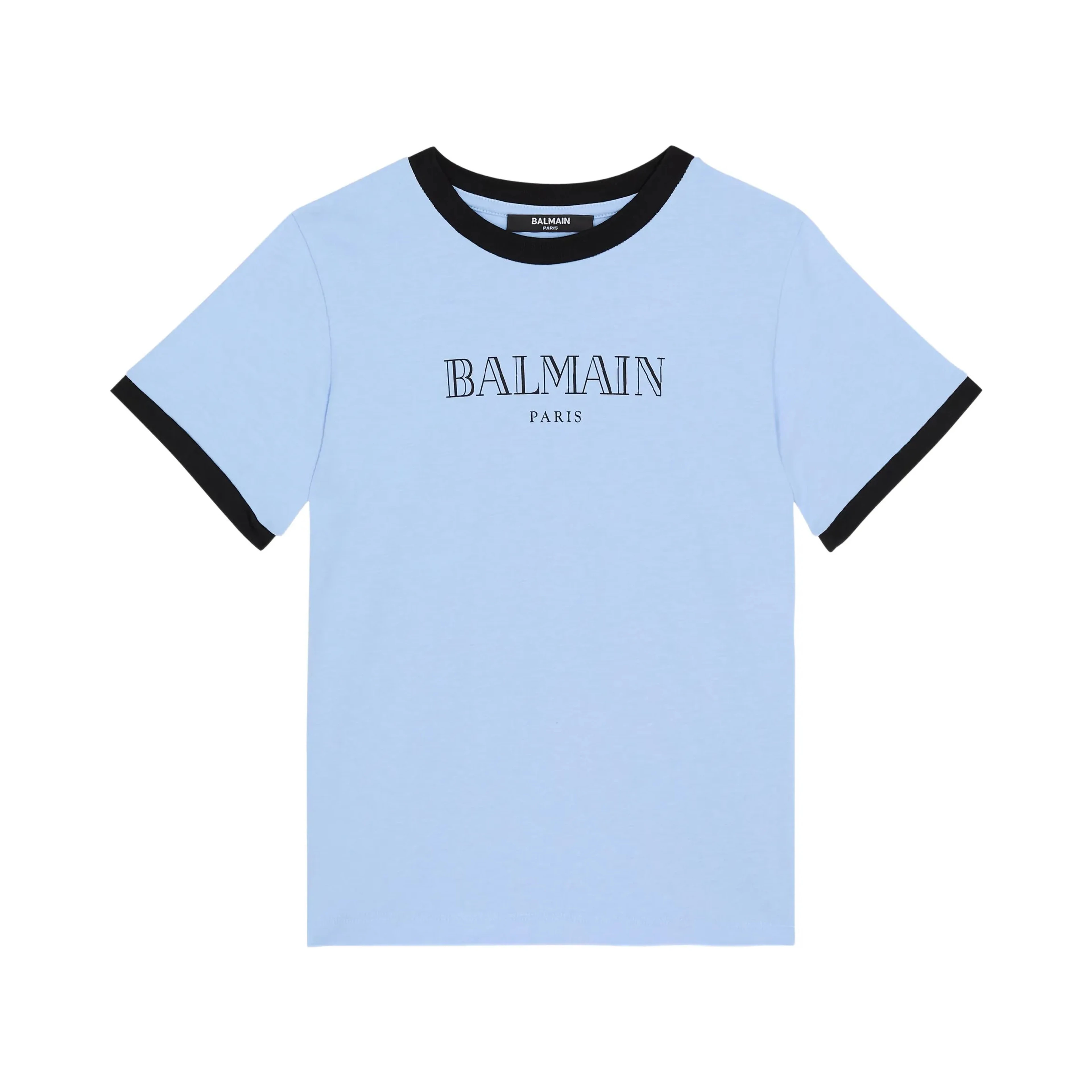 Balmain T-shirts and Polos Clear Blue